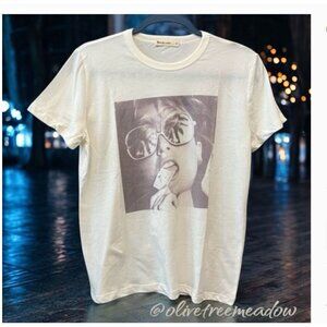 Marine Layer Summer Dreams Graphic T-Shirt NWT Off White